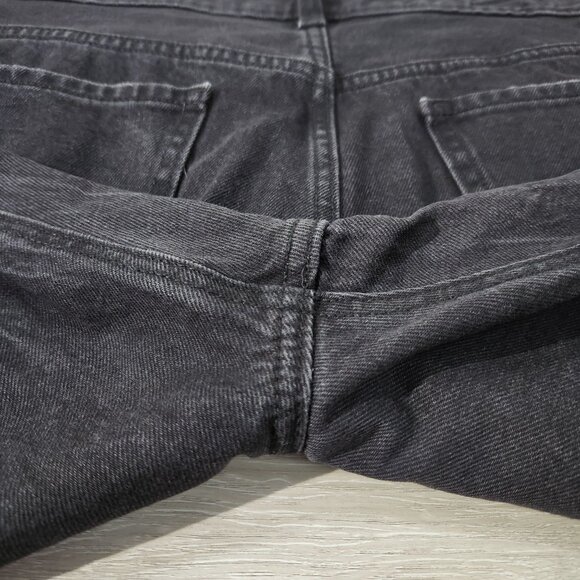 Old Navy High Rise Slouch Straight Secret Smooth Pockets Black Women's 14 Tall - Picture 4 of 12